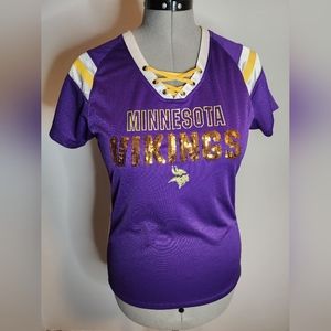 Vikings shirt! Official NFL jersey shirt size L